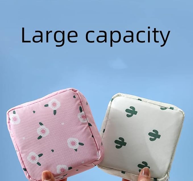 2PCS Mini Makeup Bag,Cute Pocket Cosmetic Bag,Portable Small Make Up Bags for Women,Travel Cosmetic Bag Small Makeup Pouch,Mini storage bag for Sanitary pad,coin,lipstick,jewelry