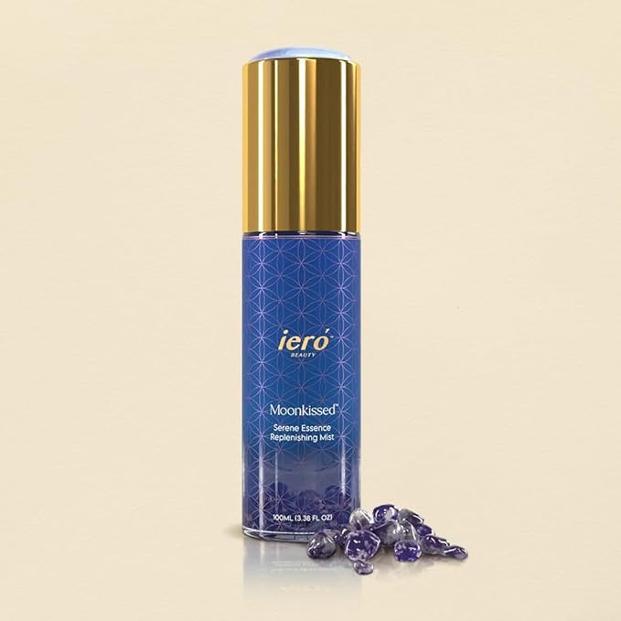 ierΓ³ Beauty Lavender, Chamomile & Frankincense Replenishing Facial Mist | Hydrating Toner | Calming, Restorative Hydrolat Essence | Strengthens Skin Barrier & Soothes Redness | Non-Comedogenic, Vegan