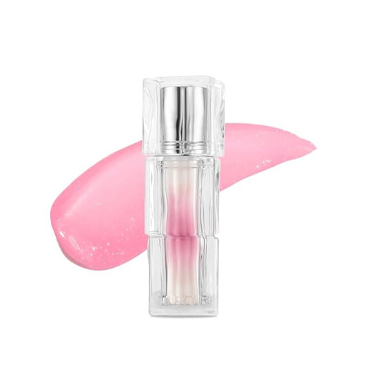 TIRTIR [*Mini Size Waterism Tinted Lip Gloss #28 Wintery, 0.06 Fl Oz β Kiss Ready Lipgloss, 12H Long Lasting Non Sticky Natural Tinted Glow Korean Multiuse Cheek and Lip Tint for Women gift