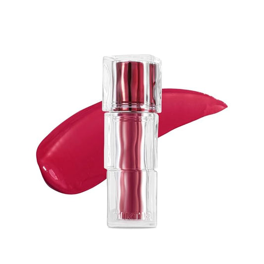 TIRTIR [*Mini Size Waterism Tinted Lip Gloss #19 Bad Rosy, 0.06 Fl Oz β Kiss Ready Lipgloss, 12H Long Lasting Non Sticky Natural Tinted Glow Korean Multiuse Cheek and Lip Tint for Women gift