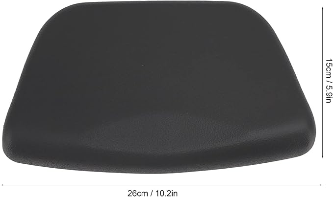 Focket Bath Pillow, Thick Soft Bath Pillow with Non Slip Suction Cups, Neck Support Pillow Bathtub Spa Pillow, Massage Spa Cushion, Relaxing Spa for Hot Tub