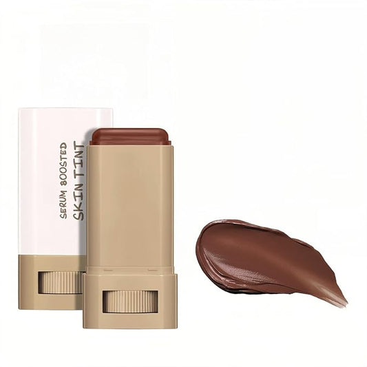 6 Colors Foundation Stick Serum Boosted Skin Concealer, Moisturizing Serum Lightweight Contour Foundation Face Stick for Women (01)