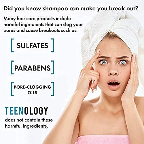 Teenology Fragrance Free Face Moisturizer for Teens - Avoid Acne and Breakouts - 4 Ounce