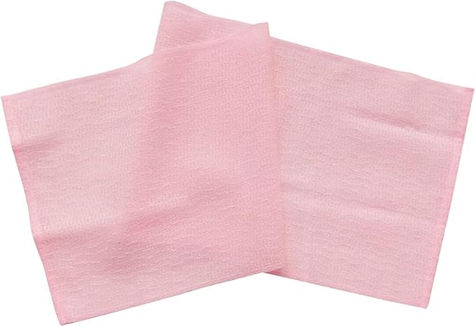Premium Exfoliating Washcloth Towel 2 Color-Mint Pink) Korean Loofah Bath Sponge Long Back Scrubber African Bath Sponge African Long Net for Shower/It Becomes Softer as You use.by NOPIGO