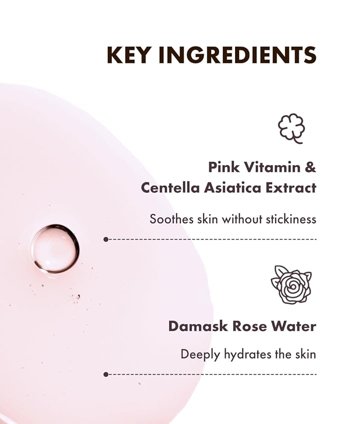 ITβS SKIN Dr.Savers Cica Comfort Serum 1.01 fl.oz, Calming and Soothing Face Serum with Centella Asiatica, Rose Water, Pink Vitamin Complex, Lightweight Hydration for Sensitive Skin, Korean Skincare