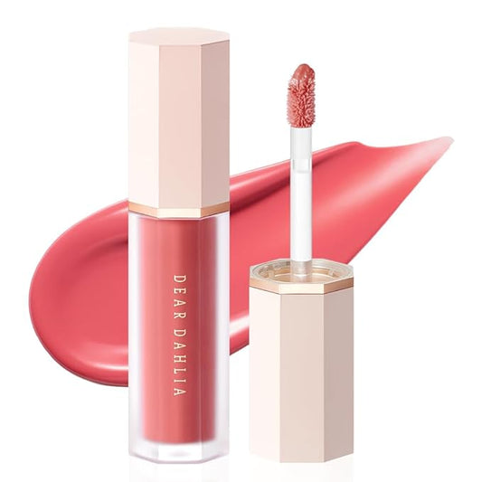 DEAR DAHLIA Petal Drop Liquid Blush β Multi-Use, High-Pigment, Lightweight & Long-Lasting, Dewy Finish, Vegan & Cruelty-Free, for Sensitive Skin, 4g β WAVY