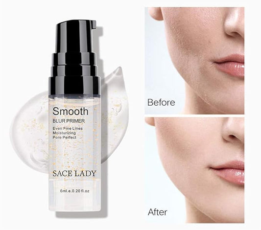 3Pcs Face Make Up Set Full Coverage Concealer & Cream Corrector & Pores Gold Primer Set, Poreless Smooth Flawless Makeup Perfect Cover Up Blemishes Dark Spots Eye Circles Imperfections