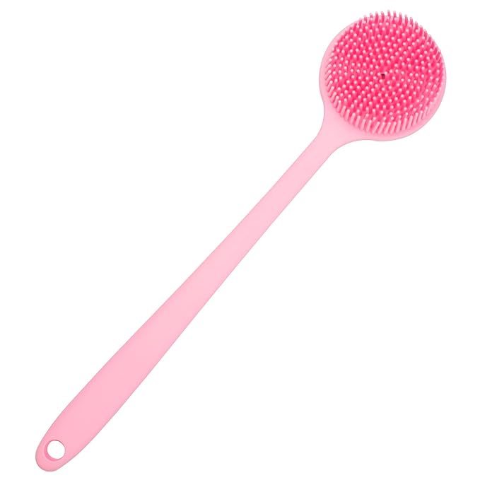 DNC Silicone Back Scrubber for Shower and Exfoliating Silicone Body Scrubber 2 Pack