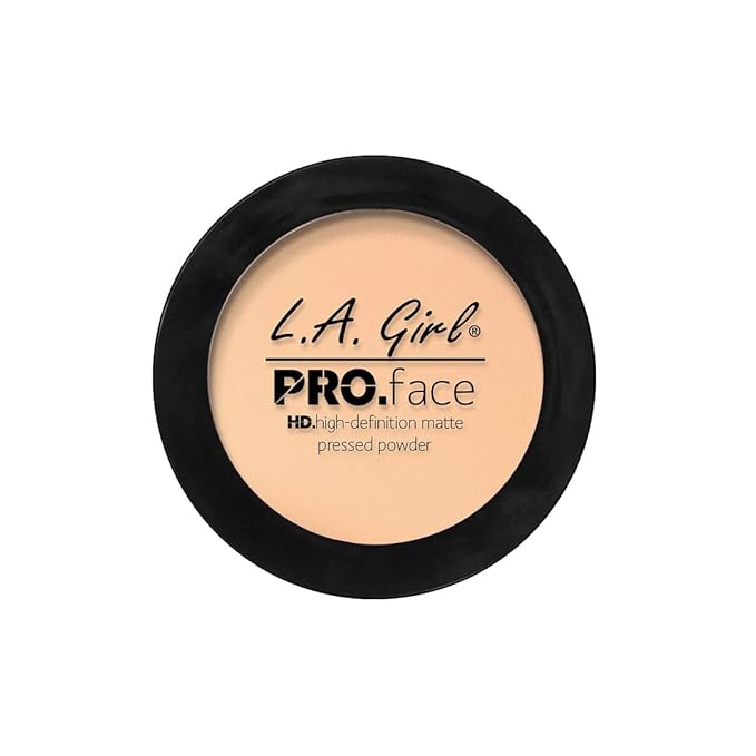 L.A. Girl Pro.Face Matte Pressed Powder, Creamy Natural GPP604