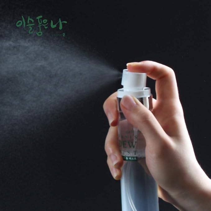 Oasis Dew Mist 3.38oz 100ml, Soothing Calming Facial Mist spray for sensitive skin, Premium Bulgarian Damask rose water