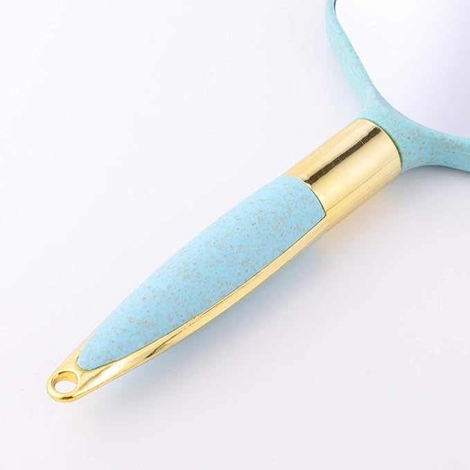 Handle Mirror Square Fashionable Home Mirror Compact Makeup for Home Use