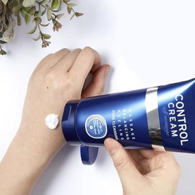 CHARMZONE Self Massage Control Cream β Korean Skincare Moisturizing Exfoliating Face & Body Scrub, Sebum Control, Pore Cleansing, Deep Hydration & Smooth Skin (5.07 fl. oz / 150 ml)
