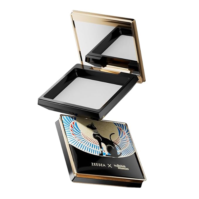 ZEESEA Pressed Powder Long Lasting Oil Control Facial Finishing Brighten Setting Powder Multi-use Foundation(#03 Translucent)