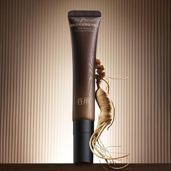 Ginseng Anti-Aging Eye Cream for Puffiness | Eye Tightener Cream | Peptide, Hyaluronic Acid, Vitamin E, Panthenol, Squalane, Ectoin |for Firming, Reducing Wrinkle(0.53 oz/15g)