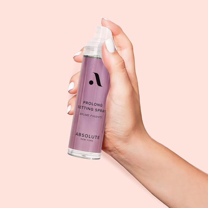Absolute New York Prolong Setting Spray, Hydrate, Set and Prolong, Skin Boosting Hydration, Calm Skin and Reduce Redness (1.01 fl oz, Prolong Setting Spray)
