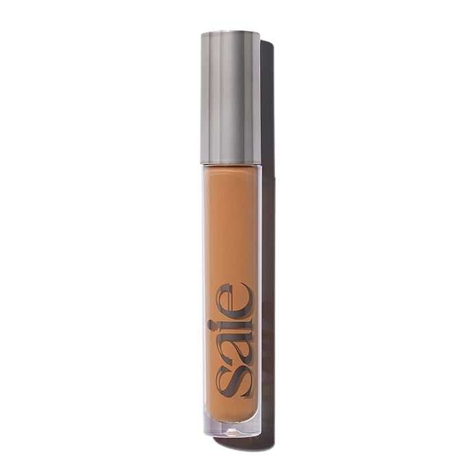 Saie Hydrabeam Under Eye Brightener - Sheer + Hydrating Eye Brightener with Cucumber Extract - Instantly Illuminates Skin for a Radiant Finish - Shade 6 (0.2 oz)