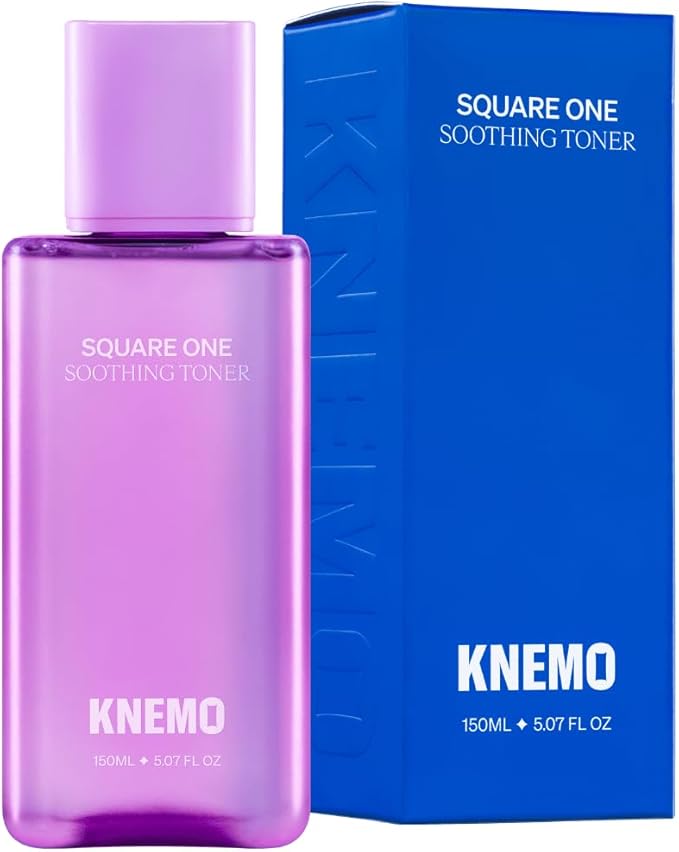 Square One Soothing Toner for Sensitive Skin with Calming CICA, Tea Tree, Anti-Sebum, Antioxidants, AHA, PHA, Niacinamide, Vegan, Cooling, Fragrance-Free | 5.07 fl oz β¦ 150ml