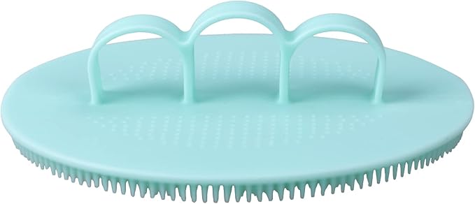 Soft Silicone Bath Body Handheld Brush Scrubber (Skin)