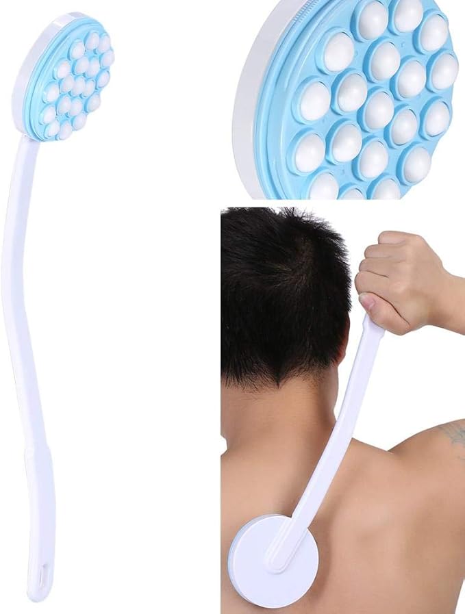 Bath Massage of Body Body Brush, Shower Brush, Body Scrubber, Non- Skin-Friendly for Helps Cellulite