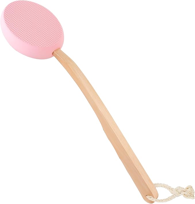 OWIIZI Lotion Applicator for Back, Curved Long Handle Back Tanning Applicator for Lotion, Sunscreen Skin Cream Medicine Lotion Applicators for Back Self Elderly for Men Women