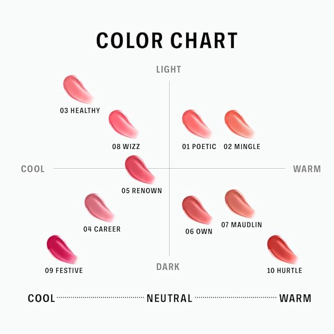 BRAYE Thin Glow Tint | Effortless Pen Tint | Hydrating Water-Grip Shine | Vegan & Cruelty-Free | Long-Lasting Buildable Color l 03 HEALTHY