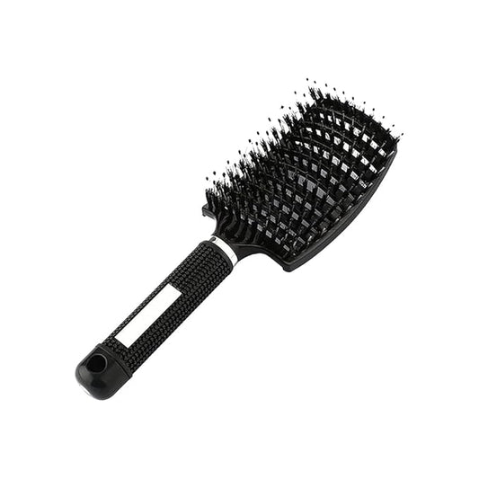 Voremy Magical Detangling Brush for Wet or Dry Hair - Ultra Fast Drying, Styling Massage Hairbrush for Men, Women and Kids (Black)