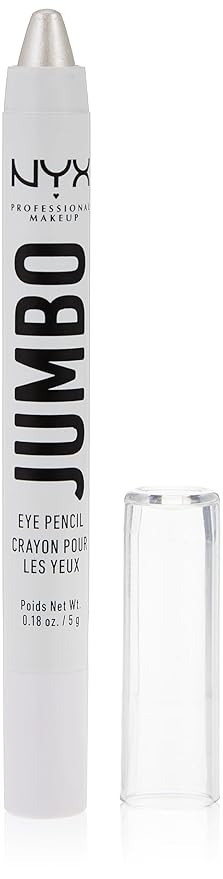 NYX PROFESSIONAL MAKEUP Jumbo Eye Pencil Blendable Eyeshadow Stick & Eyeliner Pencil Bundle - Frappe (Chocolate Brown) & Cottage Cheese