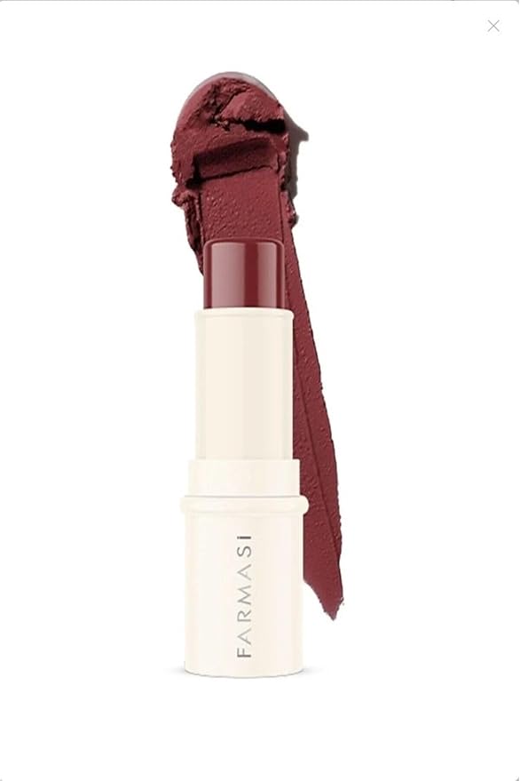 FARMASi Blush Stick, Romantic Rose β Smooth & Conditioning, Dermatologically Tested Radiant Glow for Lips & Cheeks, 0.14 oz / 4 g, Flirt