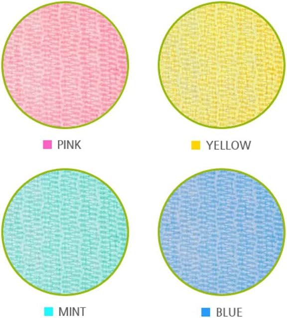Premium Exfoliating Washcloth Towel(4 Color) Korean Loofah Bath Sponge Long Back Scrubber African Bath Sponge African Long Net for Shower/It Becomes Softer as You use.by NOPIGO