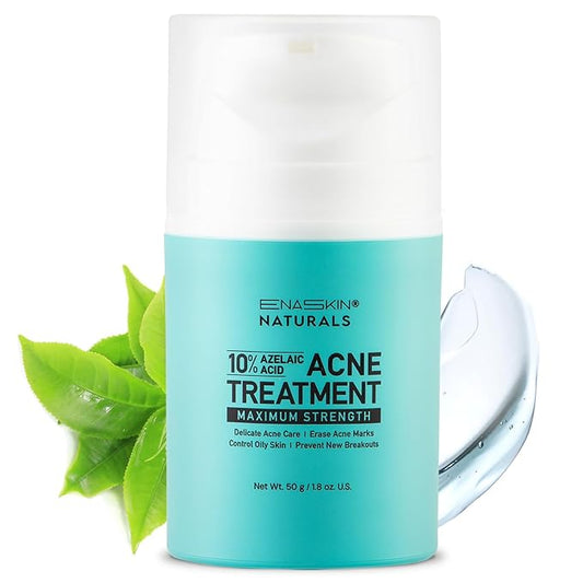 Acne Pimple Spot Treatment Cream: Cystic Hormonal Breakouts Control for Face & Back - 2% Salicylic Acid, Fast Redness Relief, Fades Blemishes & Post-Acne Marks, Teens-Adults, 1.8 oz