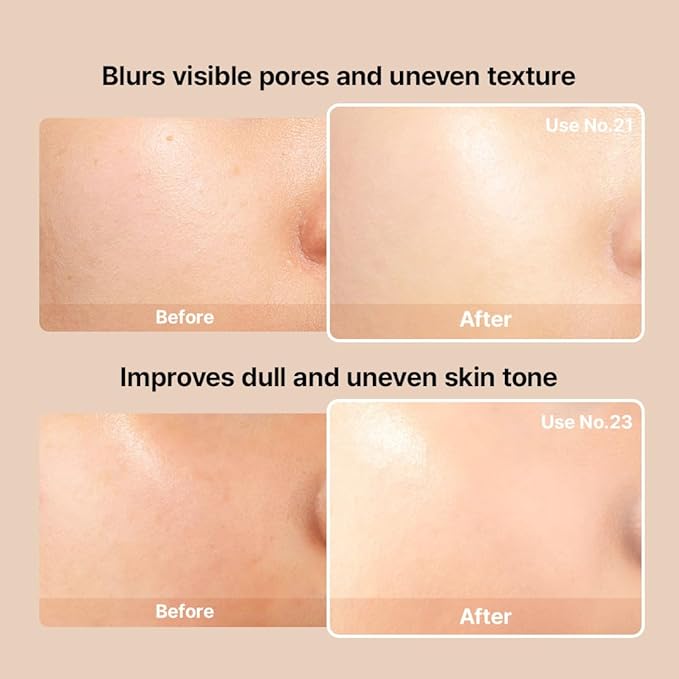 Farmstay Black Snail & Peptide 9 Perfect Cushion Foundation | Full Coverage, Lightweight, Skin-Fit, Smooth Radiant Finish, Korean Cushion Foundation (#23 Natural Beige, 0.53 Fl Oz)