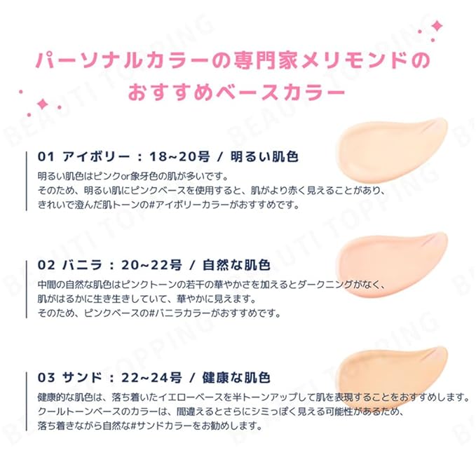 Happy Your Day Cushion, SPF40 PA++, Full Coverage, Pore Blurring, Hydrating Makeup, Korean Cushion Foundation with β Includes Puff & Refill (01 Ivory, 1 Count)