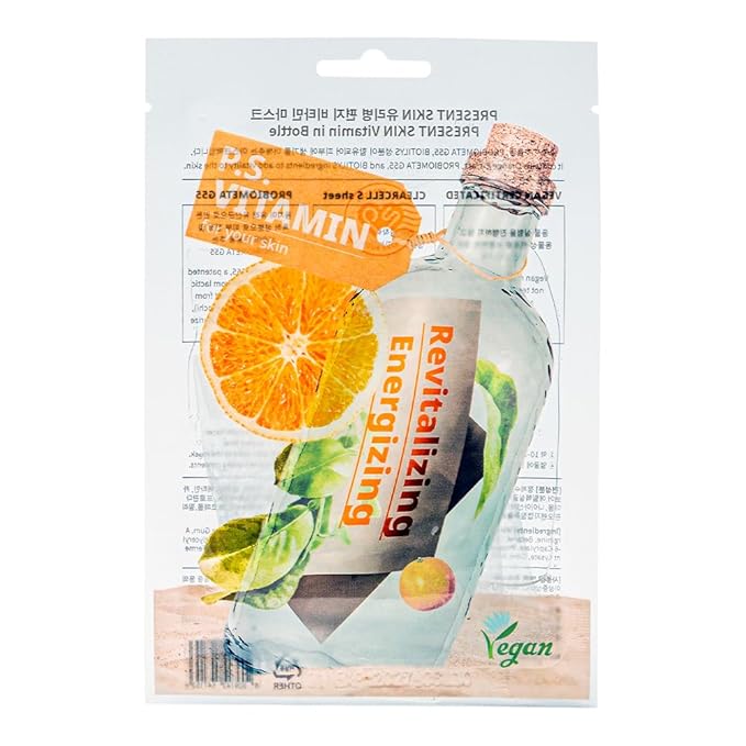 Vegan Bottle Mask Set, Vegan Sheet Mask 10 pack-combo, Korean Facial Mask Sheet Skincare, Revitalizing, Energizing, Nourishing, Firming facial mask, Beauty Mask For All Skin Type