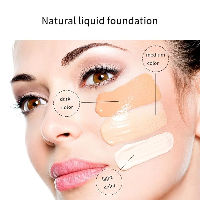 Liquid concealer Foundation Facial Cream Foundation Light and long-lasting liquid foundation Concealer foundation oil - 08#
