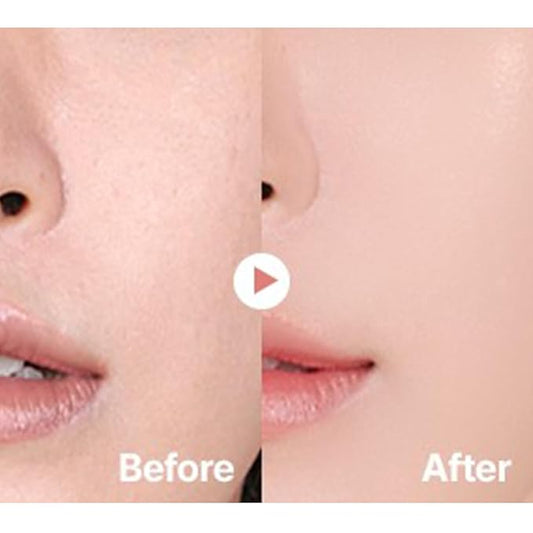 THE TOOL LAB Stamp Skinfit Cushion Foundation & Brush Setο½Glow type, No.21 Ivoryο½120H Long-Lasting Coverage, Flawless, Ultra Adherence, Glass Glowy Clear Watercolor-Radiance Skinο½SPF 40++, 11g