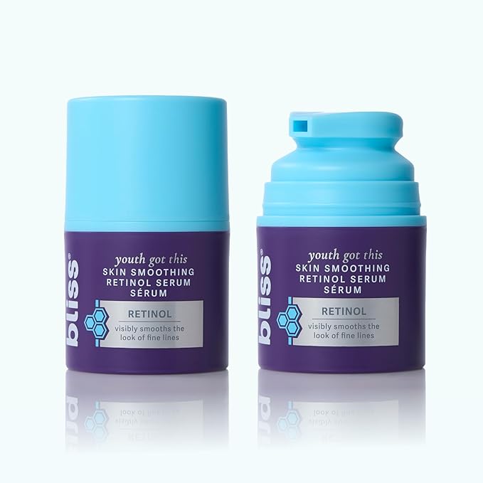 Bliss Youth Got This Retinol Serum | Advanced Anti-Aging Formula | Reduces Fine Lines & Wrinkles | Dermatologist-Tested | Clinically Proven Results | Fragrance-Free & Vegan | 0.67 Fl Oz |