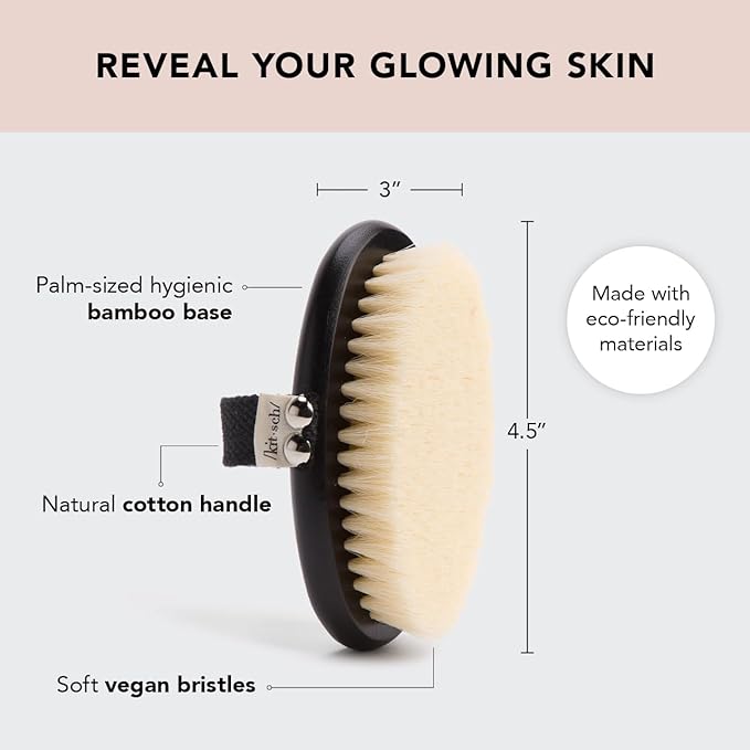 Kitsch Dry Brushing Body Brush & Smooth Shave Butter