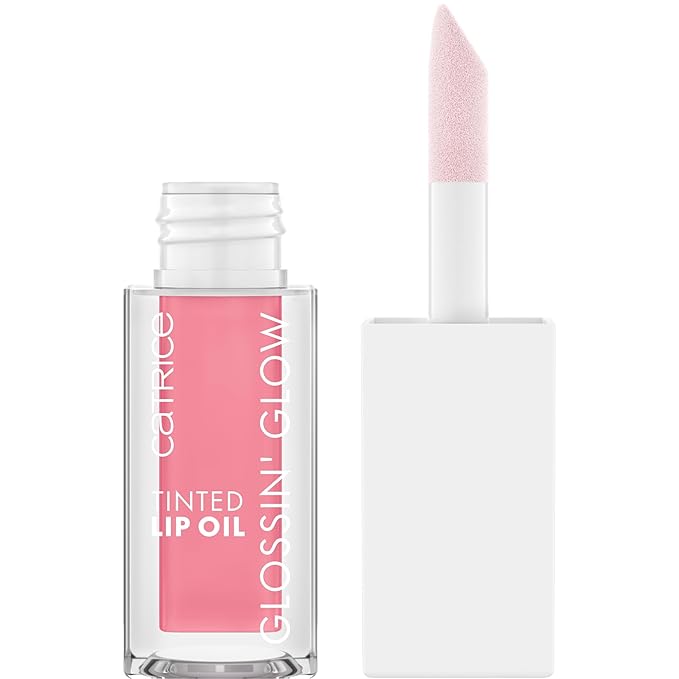 Catrice | Glossinβ Glow Tinted Lip Oil | High Shine, Moisturizing Lip Stain | With Cherry & Pomegranate Oil | Vegan, Gluten Free & Cruelty Free (10 | Keep It Juicy)
