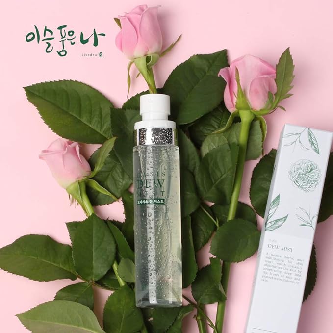 Oasis Dew Mist 3.38oz 100ml, Soothing Calming Facial Mist spray for sensitive skin, Premium Bulgarian Damask rose water