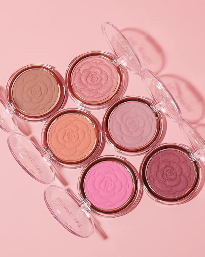 FLOWER BEAUTY Flower Pots Powder Blush- Berry-More, 1 ea