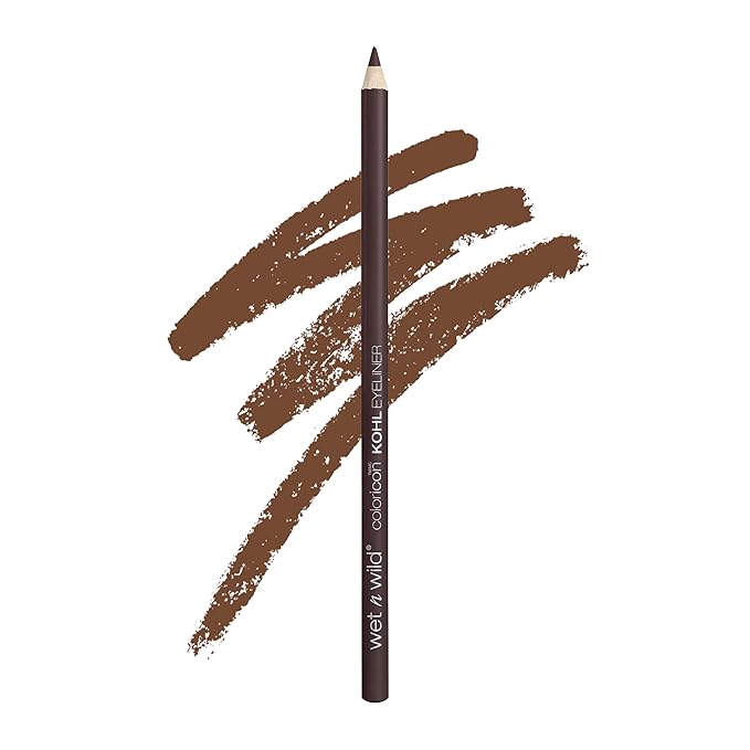 wet n wild Color Icon Lip Liner Plumberry 0.04 Ounce 715 & Eyeliner Pencil Simma Brown Now! (Packaged)