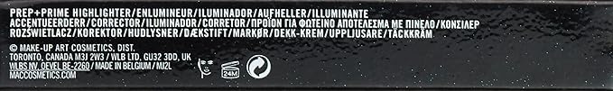 MAC Prep + Prime Highlighter Light Boost,1 Count (Pack of 1)