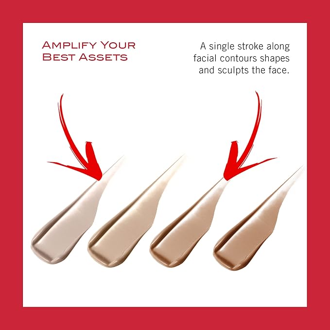 Mirabella Perfecting Longwear Cream Concealer Stick, Weightless & Versatile Hydrating Concealer Makeup Highlights, Contours, Soothes, Nourishes & Moisturizes Skin, Age-Defying Benefits, Medium/Dark IV