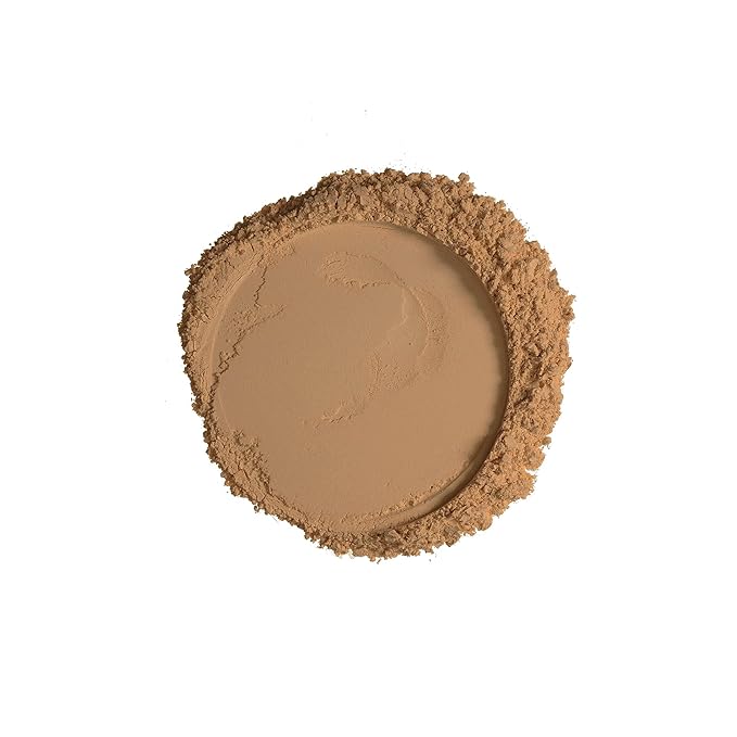 Ruby Kisses No More Blemish Face Powder with Salicylic Acid Korean Makeup Matte Finish Full Coverage Pressed Powder (Golden Brown)