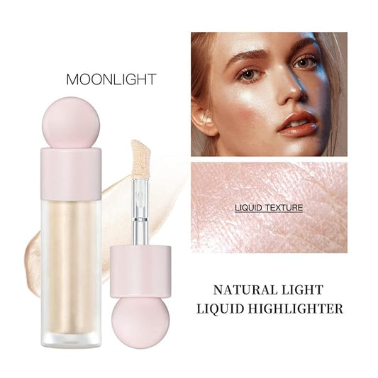 Liquid Blush, Matte Liquid Cream Makeup Dual Use for Cheeks and Lips, Long-Lasting, Smudge Proof, Moisturizing Face Blush Stick for Cheek, Pink Lip gloss for Girl
