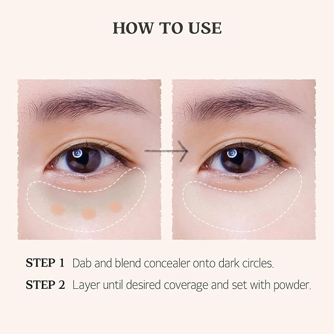 Salmon darkcircle concealer cream #1 (0.35oz/10g)