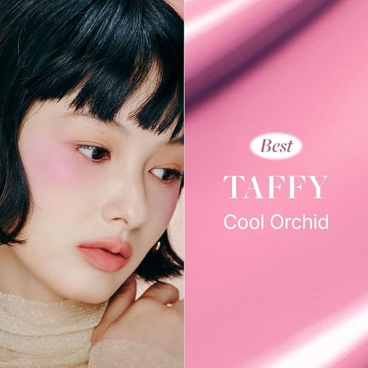 DEAR DAHLIA Petal Drop Liquid Blush β Multi-Use, High-Pigment, Lightweight & Long-Lasting, Dewy Finish, Vegan & Cruelty-Free, for Sensitive Skin, 4g β TAFFY