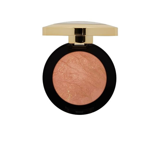 Milani Baked Blush, Powder Blush for Cheeks, Cruelty Free Makeup - Shape, Contour & Highlight Face for a Shimmery or Matte Finish -Bellissimo Bronze