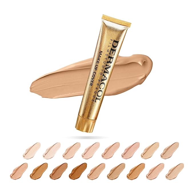 Dermacol - Full Coverage Foundation, Liquid Makeup Matte Foundation with SPF 30, Waterproof Foundation for Oily Skin, Acne, & Under Eye Bags, Long-Lasting Makeup Products, 30g, Shade 226