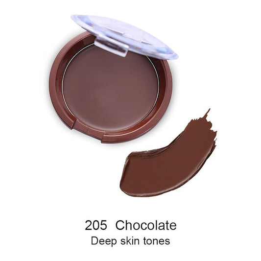 MAEPEOR Matte Cream Bronzer 6 Colors Face Sculpting Contour Bronzers Palette Long Lasting SweatProof Face Bronzer (05 Chocolate)